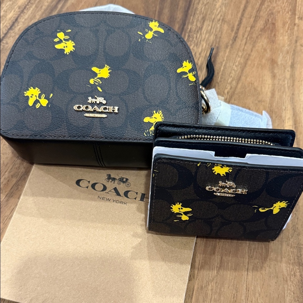 Coach Woodstock mini  Bag and Wallet NWT
